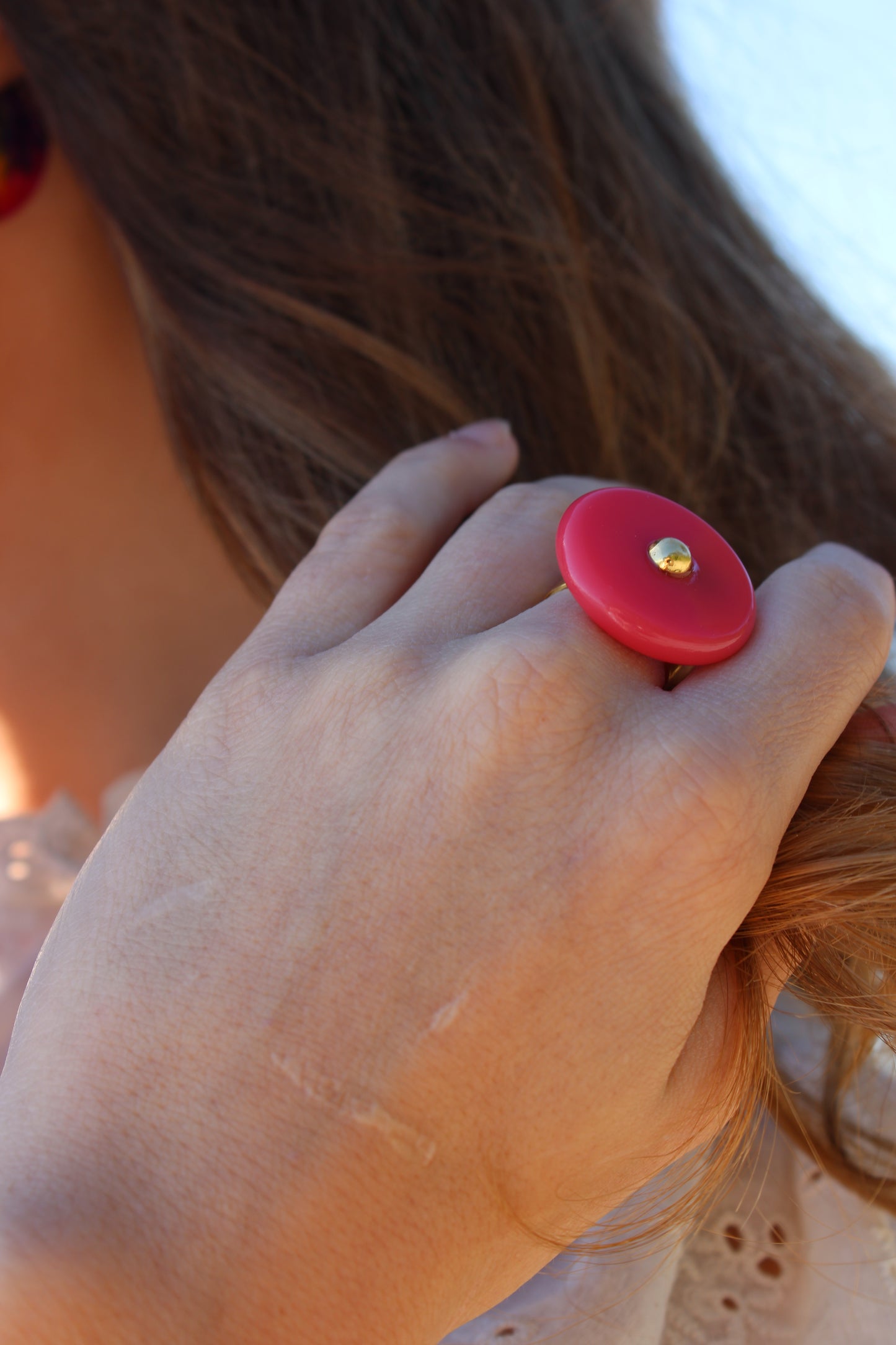 Bague rétro