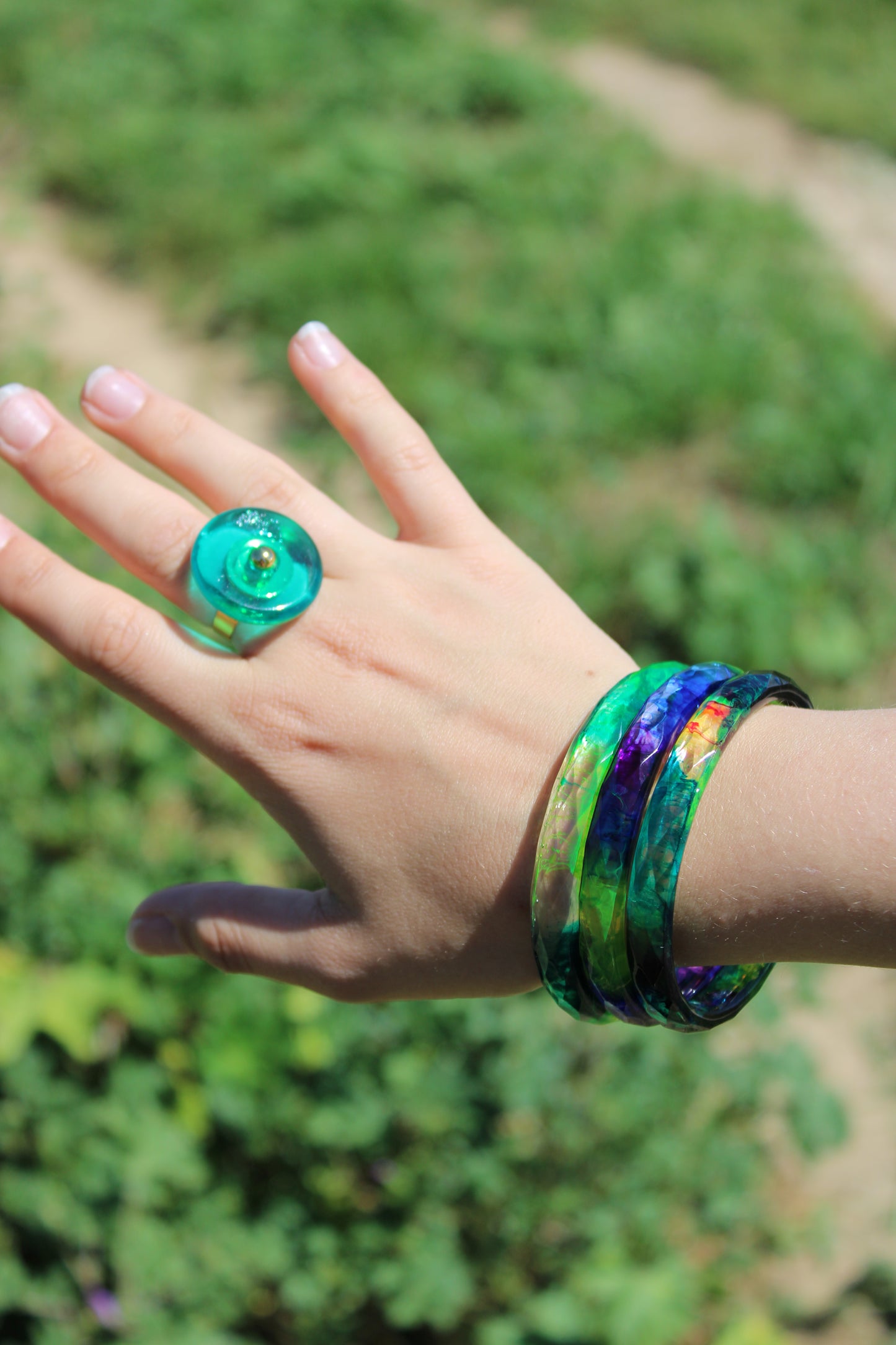 Bague rétro