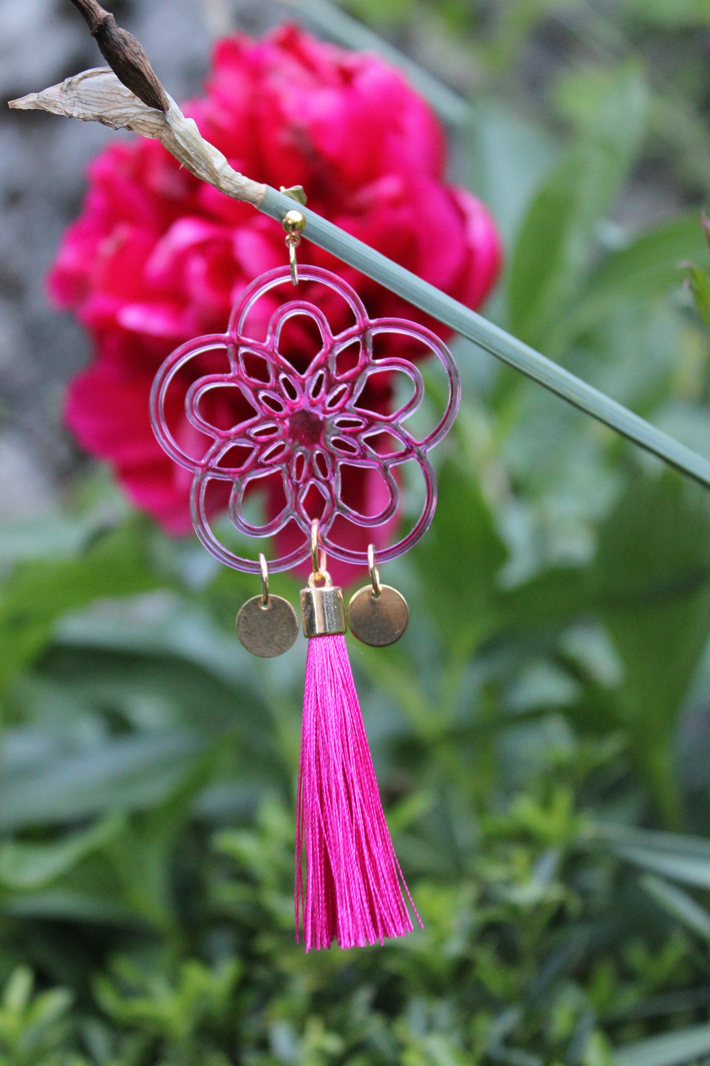 Pompons - rose