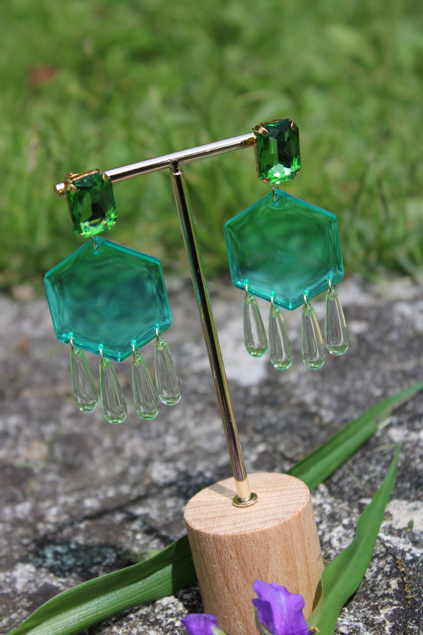 Strass - vert