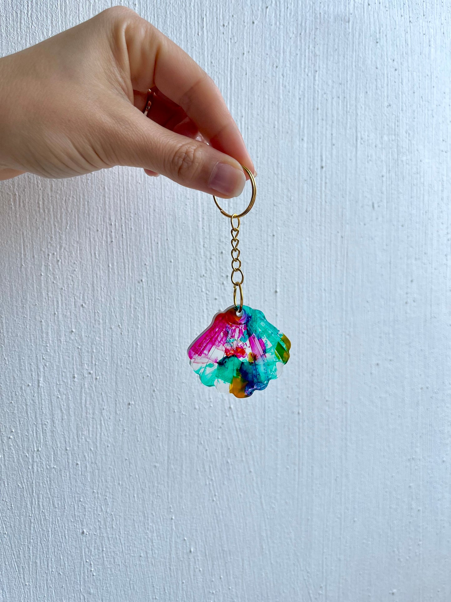 Porte-clé coquillage - tie & die