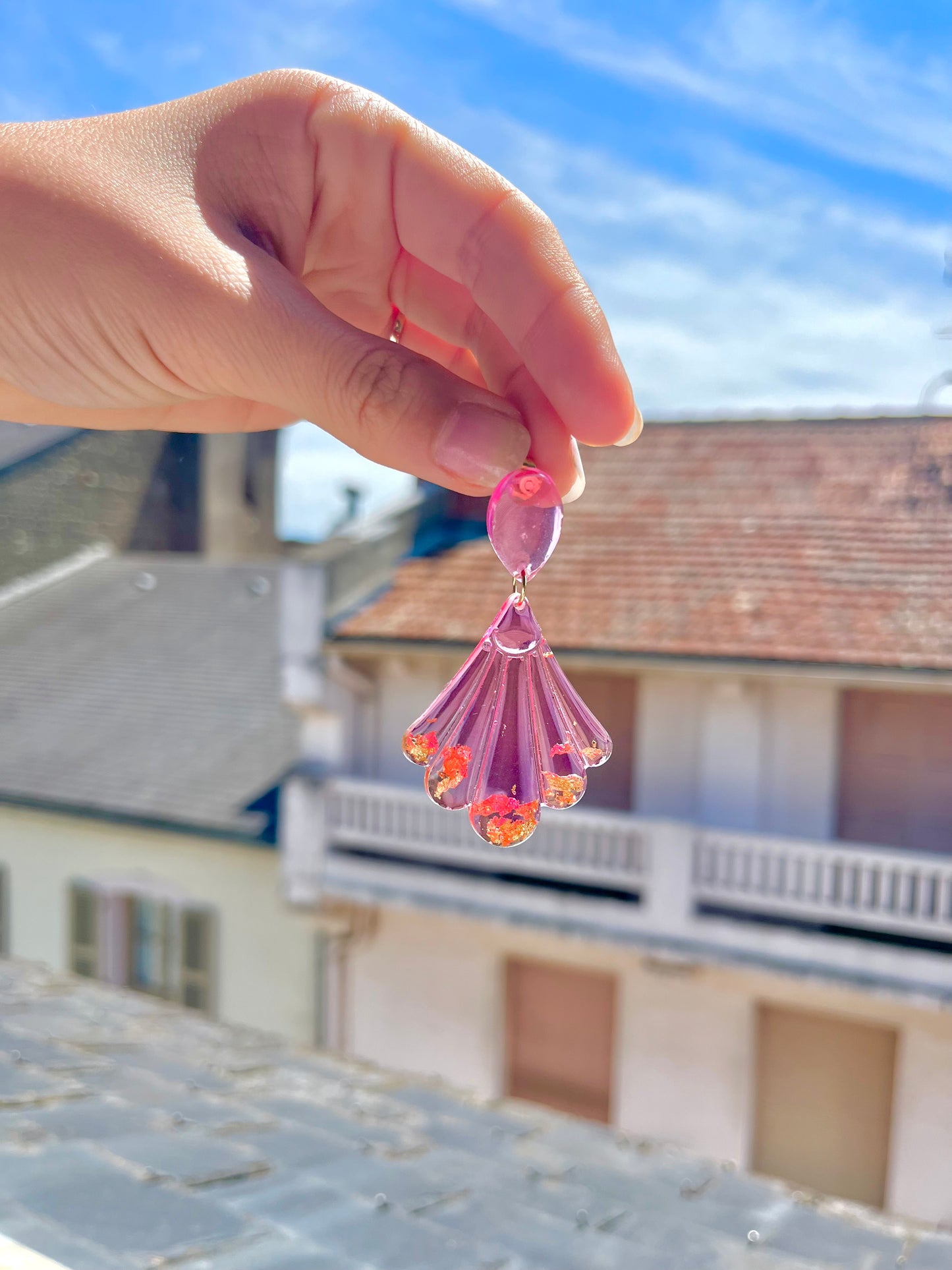 Boucles COQUILLAGE