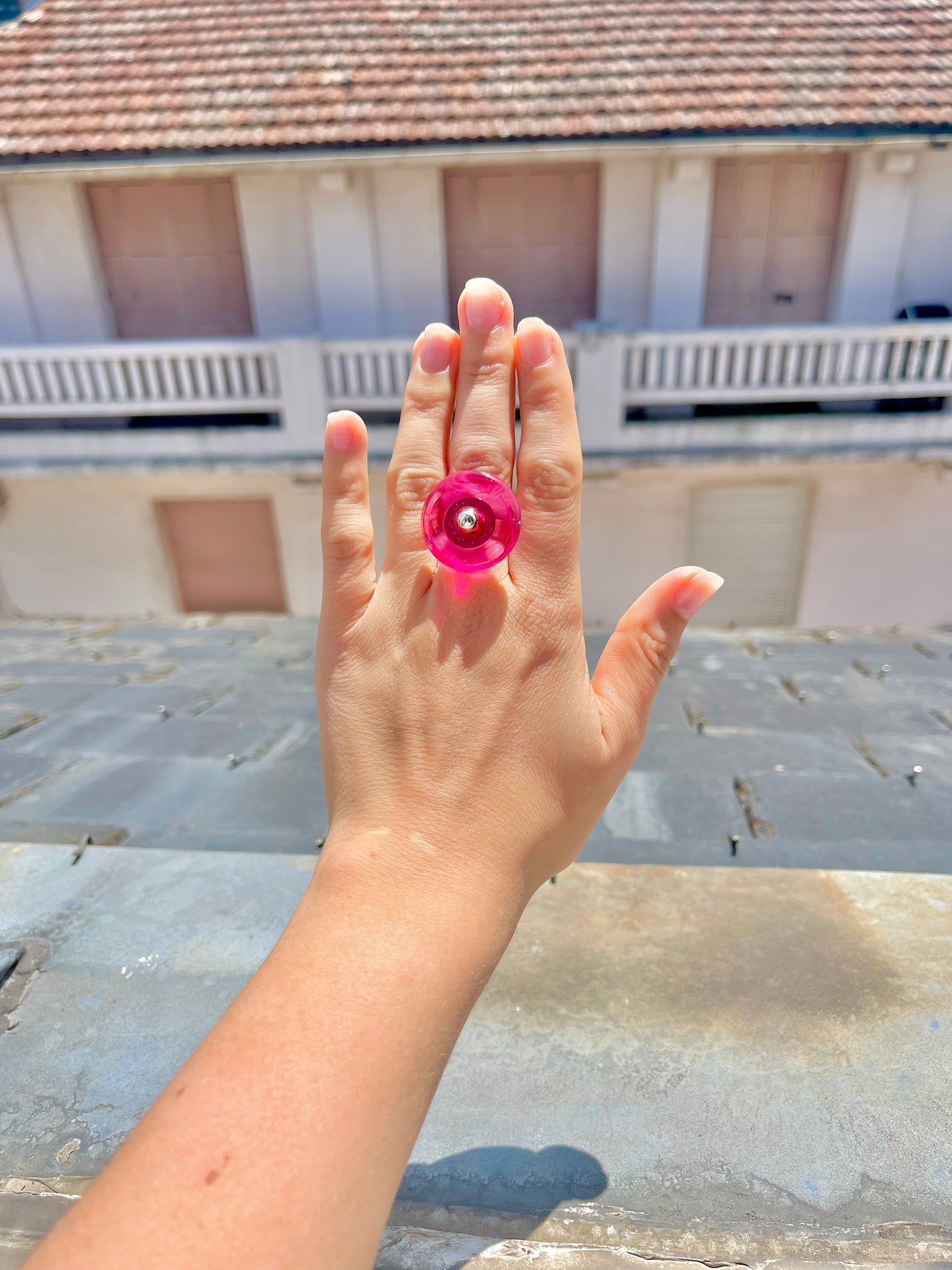 Bague rétro