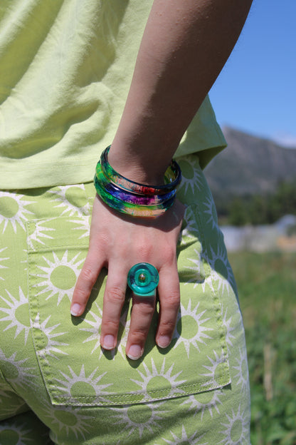 Bague rétro
