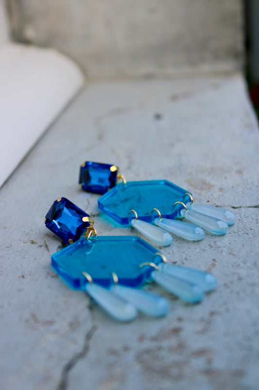 Strass - azur