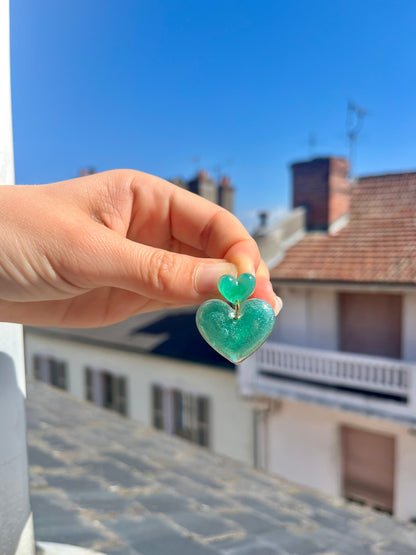 Boucles DOUBLE CŒUR